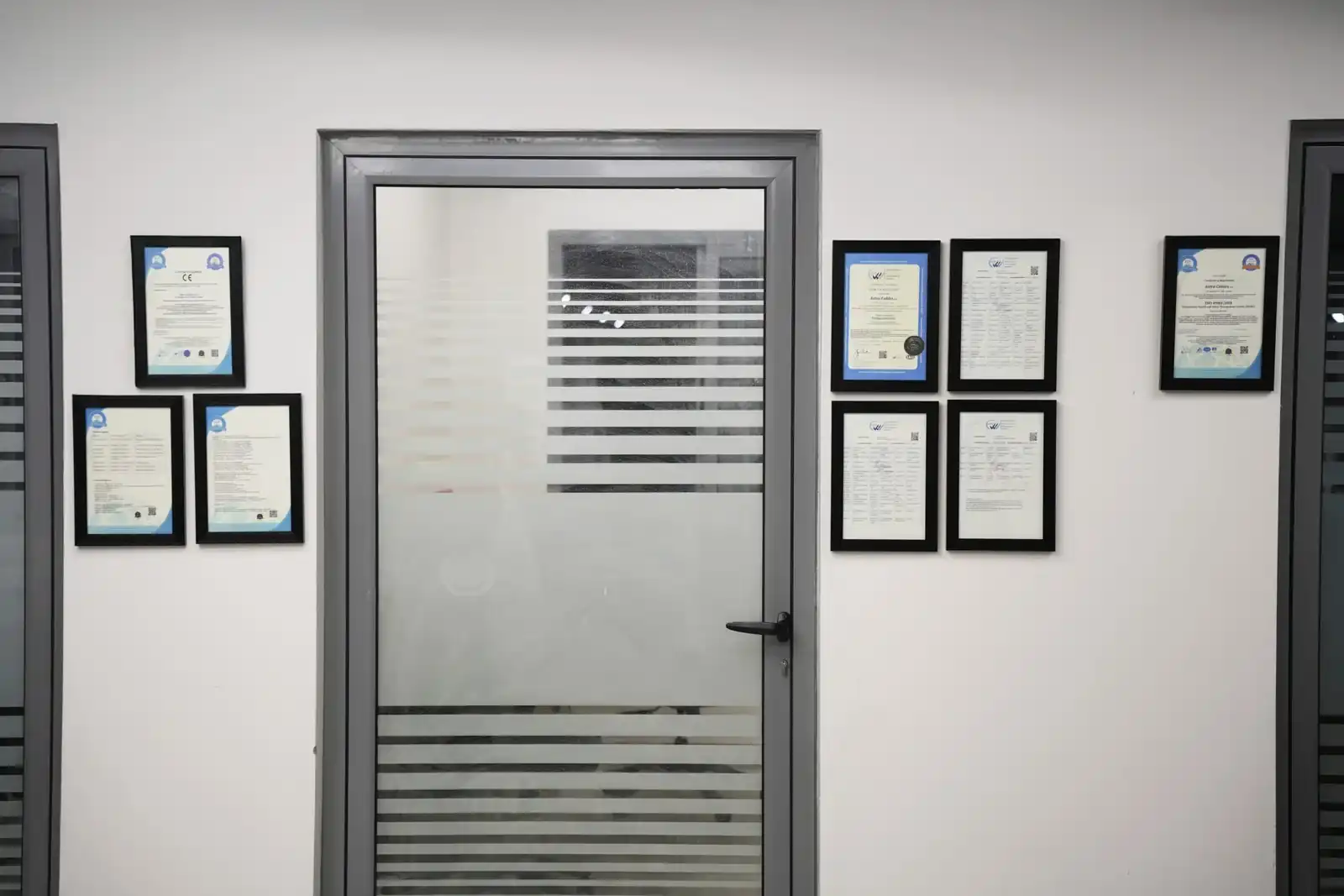 Astro Cables' ISO certifications demonstrating commitment to quality.