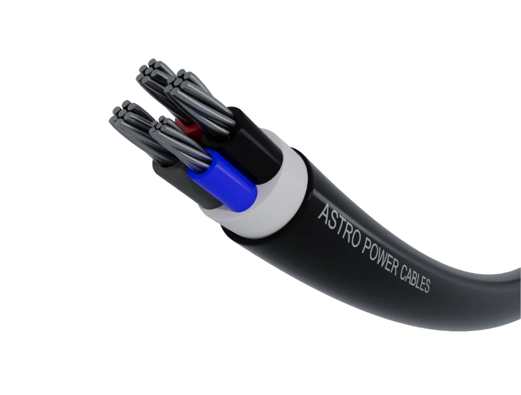 NA2XY aluminum conductor cable by Astro Cables Company for efficient and reliable electrical installations.