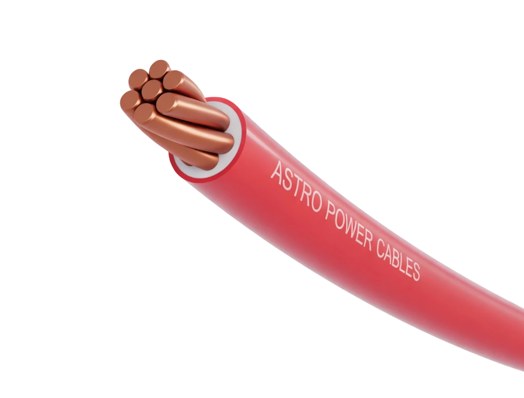 NYA aluminum conductor cable by Astro Cables Company for efficient power distribution and wiring solutions.