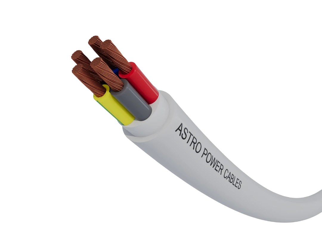 NYMHY copper conductor cable by Astro Cables Company for flexible and reliable electrical installations.