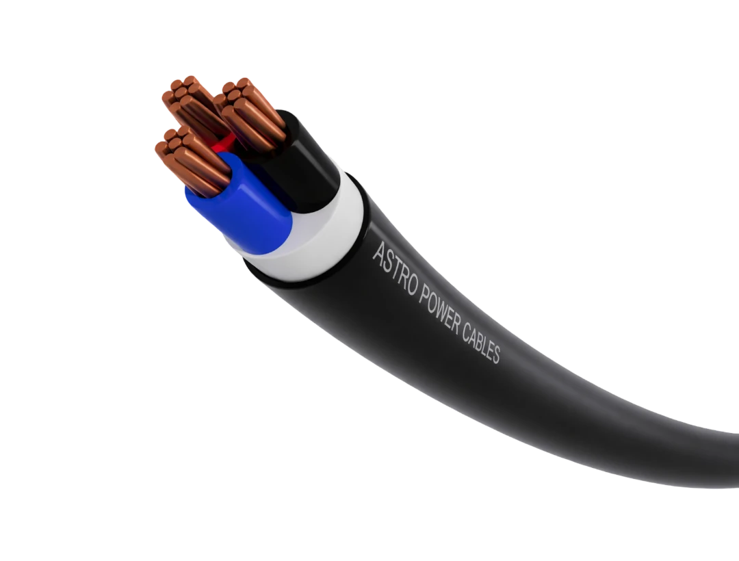NYY copper conductor cable by Astro Cables Company for reliable and safe electrical installations.